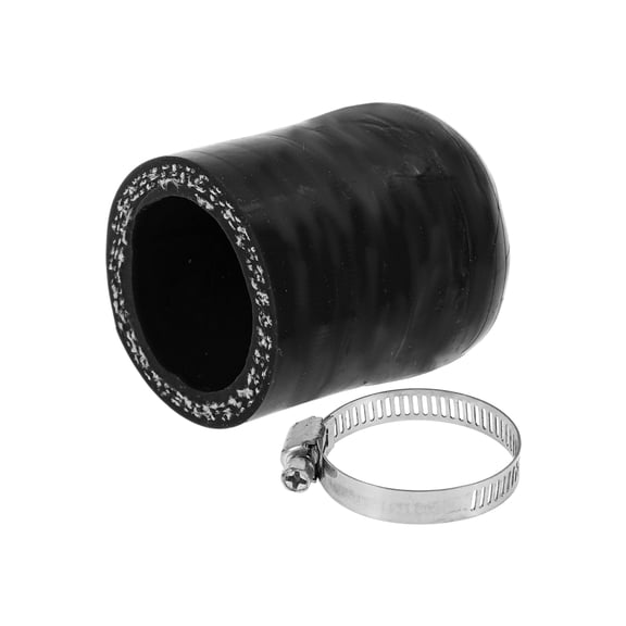 7/8" 22mm ID Silicone Rubber Hose End Cap 3-ply Polyester for Coolant Turbo Bypass Valve Vacuum 30mm Black