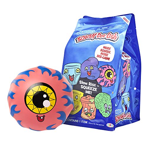 Squishy Jumbo Toy, Wacky Squishdeelish Squishies Slow Rising Eyeball
