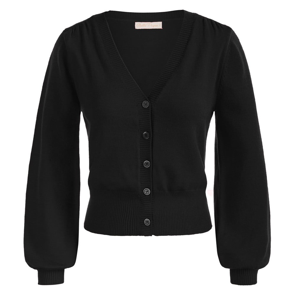 Black Button Down Sweaters