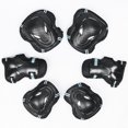 thumbnail image 4 of Bangcool 6PCS Sports Protective Gear Adjustable Unisex Knee Pad Elbow Pad Wrist Guard, 4 of 4