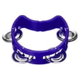 thumbnail image 1 of Pandereta, campanas de cascabel para muñeca, campanas de mano, instrumentos de percusión musicales para adultos, iglesia, azul, 1 of 4