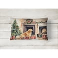 thumbnail image 2 of Carolines Treasures DAC1362PW1216 16 x 12 in. Unisex Golden Retriever Christmas Fabric Decorative Pillow, 2 of 4