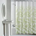 thumbnail image 3 of Cortina de ducha a prueba de agua y moho, accesorios de baño fáciles de colgar (color: Verde, 180 x 200 cm., 3 of 5