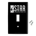 thumbnail image 2 of The Flash TV Series STAR Labs Logo Plastic Wall Decor Toggle Light Switch Plate Cover, 2 of 4