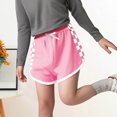 thumbnail image 2 of Huanglei Girls' Autumn Summer Style Short Pants Sports Elastic Children's Boys Shorts, 2 of 4