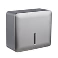 thumbnail image 1 of Dispensador de toallas de papel de montaje en pared Soporte de pañuelos de toallas de mano de múltip Meterk Silver, 1 of 7