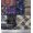 Royal Blue, variant on Soimoi Poly Georgette Fabric Ogee & Mandala Patchwork Print Fabric by The Yard 42 Inch Wide