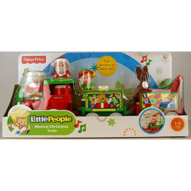 FisherPrice Little People Musical Christmas Train