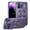 Purple, variant on Case for iPhone 13 Pro, with Alloy Camera Invisible Stand [Compatible with MagSafe] Drop Protection Magnetic Absorption Metal Bumper and Back Acrylic Cover for iPhone 13 Pro, Purple