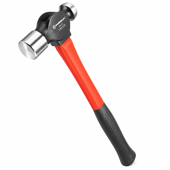 Powerbuilt 24 Ounce Ball Peen Hammer - 648330