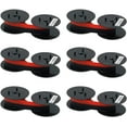 thumbnail image 1 of YWC-GR.24 (6 Pack) Spool Calculator Ribbon/Typewriter Ribbon Cal.Ribbon GR24/GR41/GR42 for Star DP8340 - Black/Red, 1 of 4