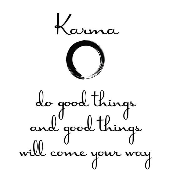 WallPops Karma Wall Quote