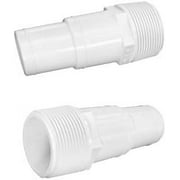 FibroPool 1 1/4 Swimming Pool Filter Hose Replacement Kit (6 Feet, 2 Pack)