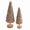 Color:champagne, variant on Miniature Christmas Tree Festives Tabletop Ornament Colorful Foam Sequins/Plush Trees Statue Stylish Home Decoration
