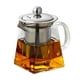 thumbnail image 1 of EeaseMX Infusor de acero inoxidable práctico con capacidad de 750 ml, colador, tetera de vidrio resistente al calor, taza para té de hojas sueltas., 1 of 7