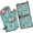 Pioneer Flower Floral, variant on Pioneer Flower Floral Print Pattern Kitchen Oven Mitt and Pot Holder Sets 2 Pcs for Baking, Cooking and Grilling, Heat Resistant Up To 392 °F