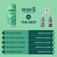thumbnail image 4 of Wavii Hydration Organic Coconut Water with Organic Sea Moss, Variety Pack, 11 fl oz, 12 Cans, 4 of 10