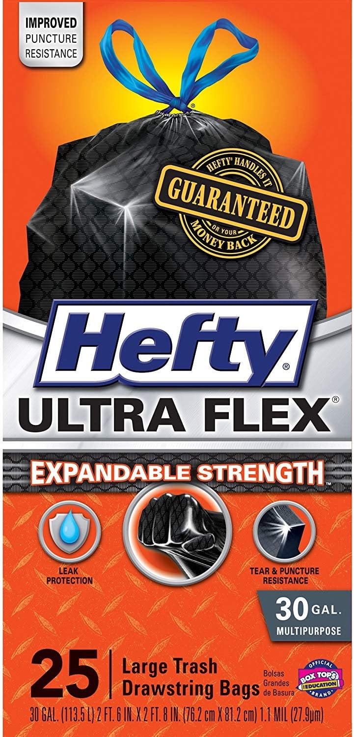 Hefty Ultra Flex Trash Bags (Pack of 10)