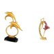 thumbnail image 5 of Figura de delfín,Colección de adornos de escritorio con figuras de delfines,Estatua decorativa moderna para el hogar,artesanías artísticas,Estatua de la niña bailarina,Estatua de bailarina, 5 of 8