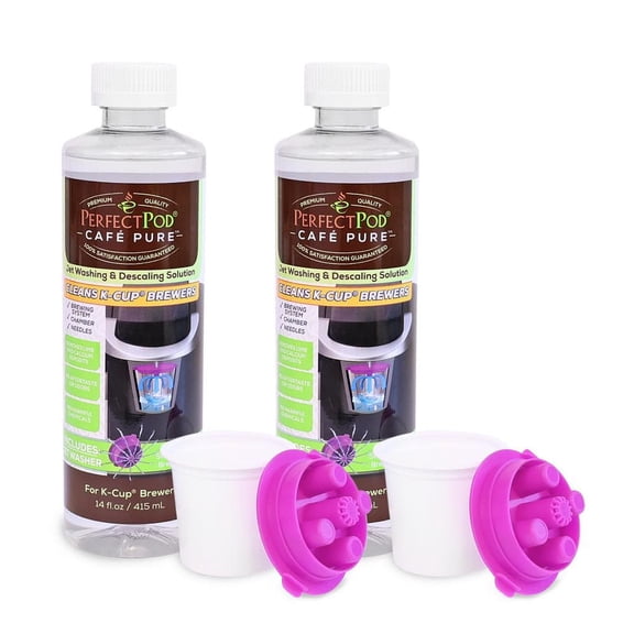 2-Pack Cafe Pure K-Brewer Cleaning Kit 14oz