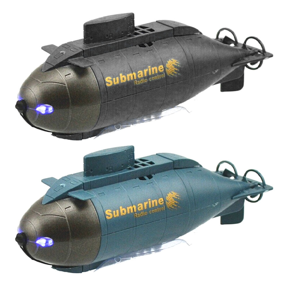 WangX Mini Remote Control Small Submarine Childrens Toys Wireless Charging Submarine Four-channel Submarine Creative Modeling for Swimming Pool Electric Remote Control RC Boat 