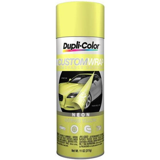VHT S24-CWRC861 11 oz Custom Wrap Paint - Neon Yellow