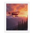 thumbnail image 5 of Paint By Numbers Kit for Adults Beginner - Red Plane Sunset Mountain Flight DIY Canvas Painting Kits for Adults, Frameless Paint By Number for Adults for Home Wall Decor 16x20 Inch, 5 of 7