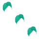 thumbnail image 5 of Qarigey Turbante Nudo Musulmán Hijab Elástico Superficie lisa Diadema Pañuelo Gorro Cabello para mujeres de cara Verde claro Type1 NO1, 5 of 6