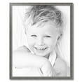 thumbnail image 2 of ArtToFrames 27" x 33" Muted Cold Silver Picture Frame, 27x33 inch Silver MDF Poster Frame (WOM-4682),  Pack, 2 of 7