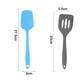 thumbnail image 2 of Juego de mini utensilios de cocina de 2 piezas: utensilios de cocina de silicona con espátulas, 2 of 5