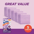 thumbnail image 5 of (3 pack) Ty-D-Bol Bleach-Free Toilet Bowl Cleaner Tablets, Unscented, 1.4 oz, 5 Pack, 5 of 12
