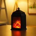 thumbnail image 4 of CAROOTU Led Simulation Fireplace Flame Light Nordic Style Christmas Ornament Home Decoration, 4 of 6