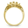 thumbnail image 2 of 14k Polished 4-Stone Mothers Ring Mounting XMR22/4, 2 of 4