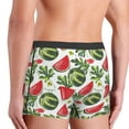 thumbnail image 5 of Balery Watermelons Men's Boxer Briefs, Soft and Breathable Cotton Underwear with nylon Waistband-Large, 5 of 9