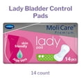 thumbnail image 2 of MoliCare Premium Lady Pads Female Incontinent Pad 4-1/2 X 10-1/2 Inch 168634, Lady 2 Drop, 14 Ct, 2 of 7