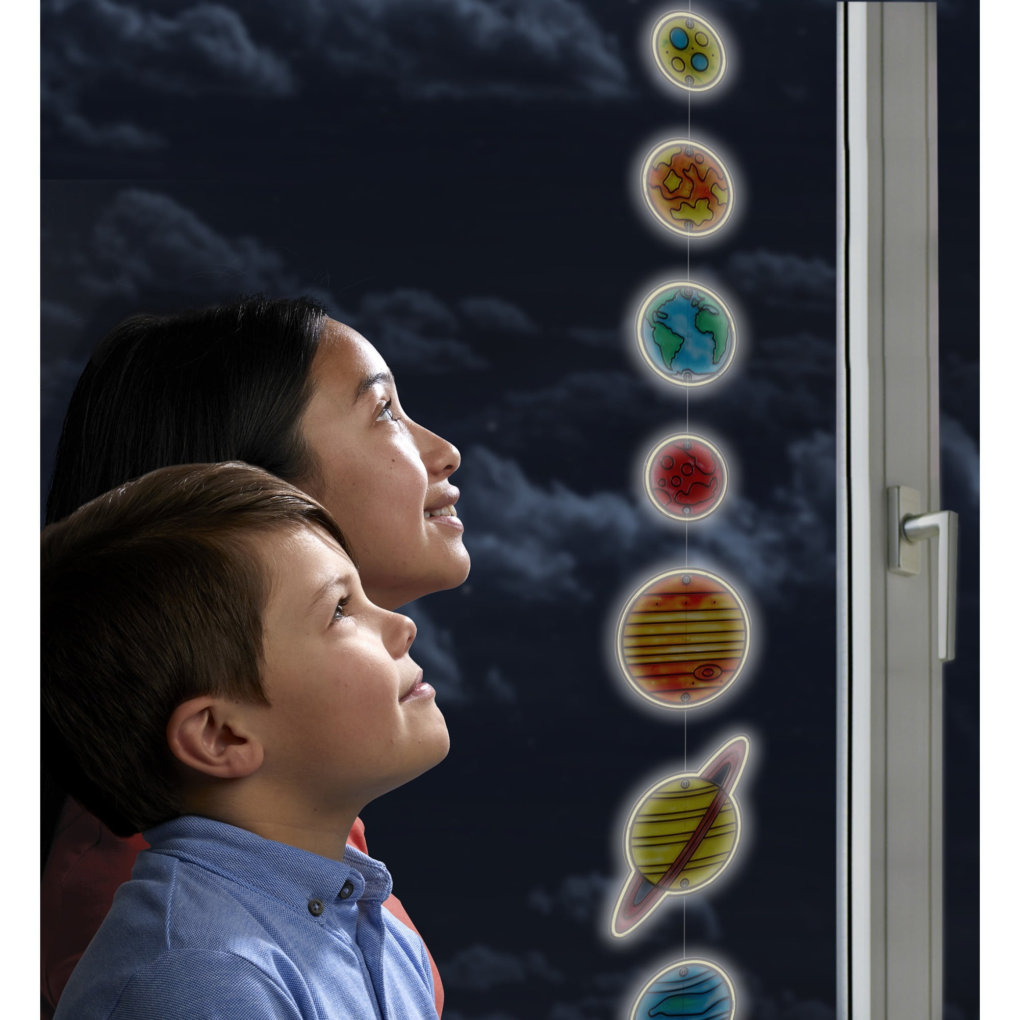 Brainstorm Toys: My Very Own Solar System Sun Catcher Paint & Craft Kit, Kids Ages 6+