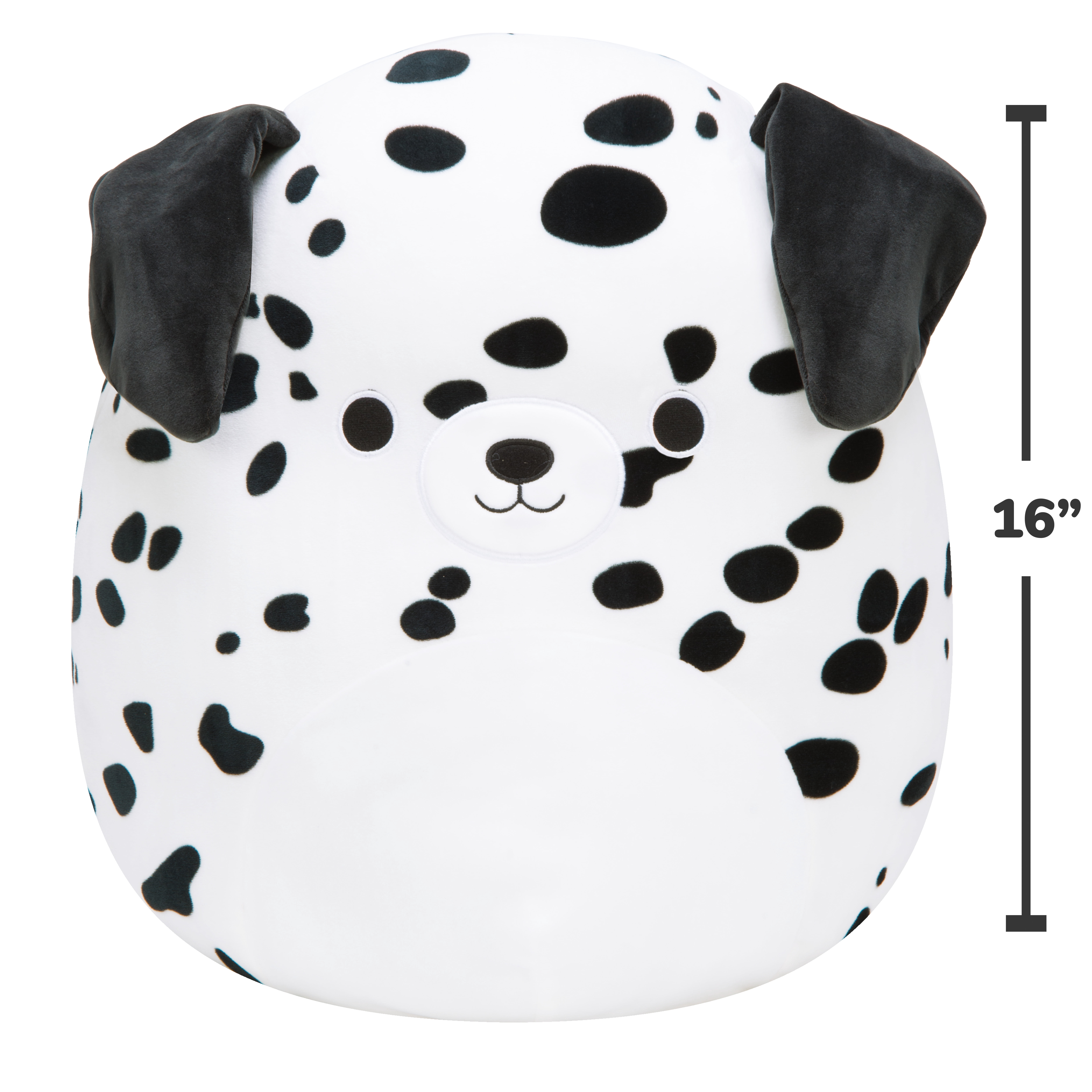 Squishmallows Original 16 inch Dustin the Dalmatian  Ultra Soft Stuffed Plush Toy