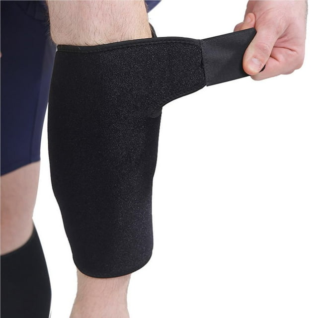 mmirethe 1 Pair Calf Brace Adjustable Shin Splint Support Lower Leg Compressed Wrap Calf Sleeve