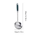 thumbnail image 3 of Juego De Espátula Y Cuchara De Cocina De Acero Inoxidable Con Mango Ergonómico Antideslizante, Antiadherente Y Apto Para Lavavajillas Para Una Limpieza Fácil, Ideal Para Sartenes.,Vsgery, 3 of 3