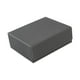 thumbnail image 2 of La caja de la cubierta de la carta contiene más de 1800 cartas coleccionistas de cartas impermeables de regalo gris oscuro, 2 of 8