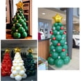 thumbnail image 5 of 96 piezas de navidad globo garland arco kit árbol de navidad globos estrella globos verdes Afortunado Sencillez, 5 of 5