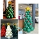 thumbnail image 5 of 96 piezas de navidad globos garland arco kit de árbol de navidad globos estrella globos de látex verde herramientas de amarre, dots adhesivos para fiesta de navidad d Afortunado Sencillez, 5 of 5
