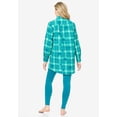 thumbnail image 2 of Dreams & Co. Plus Size Plaid PJ Set, 2 of 6