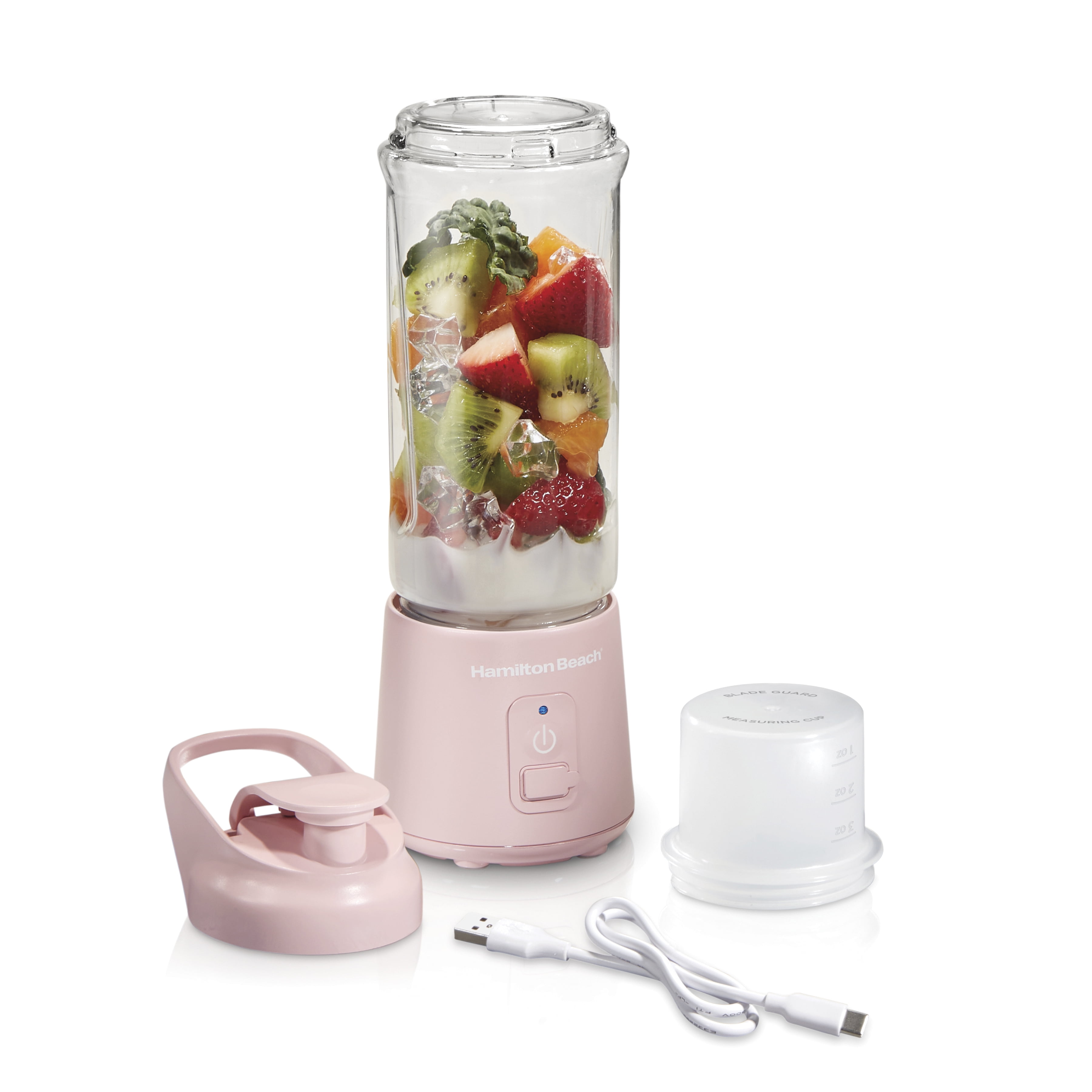 Hamilton Beach Blender and Food Processor Combo, Portable Blend-In Travel C 