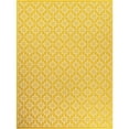 thumbnail image 4 of Unique Loom Outdoor Trellis Collection Area Rug - Tiles (9' x 12' Rectangle Yellow/Ivory), 4 of 9