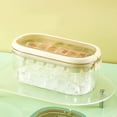 thumbnail image 2 of Suodoka 2‑Layer Ice Cube Tray with Airtight Lid & Bin – 54 Ice Cubes (28 Square, 26 Round) – BPA‑Free, Easy Release, Space‑Saving Design, 2 of 8