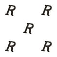 thumbnail image 3 of Guardoinrt Metal House Number Plaque Durable And Rustproof Easy To Install Not Easy To Fade Metal Letters House Numbers B17--R 5Set, 3 of 6
