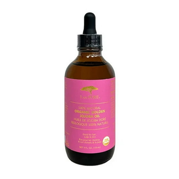 I Am Pure Organic Jojoba Oil, 4 Oz..