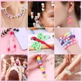thumbnail image 4 of Kit para hacer pulseras Pubiseed 2303 piezas de cuentas de poni de 48 colores, 4 of 8