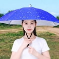 thumbnail image 3 of Sombrero de de 2 piezas, gorros de lluvia plegables manos jinwen sombrero de paraguas, 3 of 8
